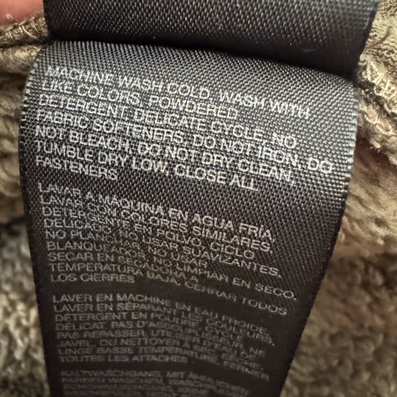 Marmot Furry Fleece Full Zip Jacket Tan/ Taupe Brown Tone S - Picture 12 of 14